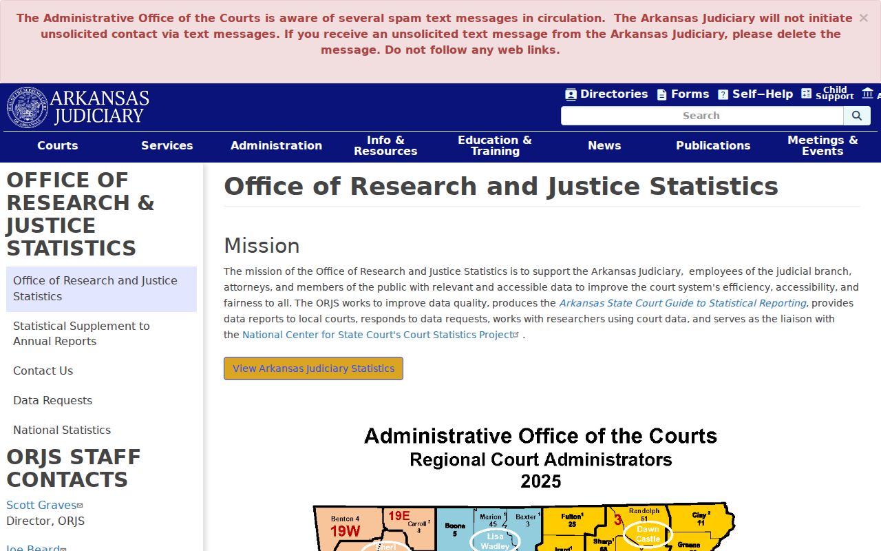 Marion County civil docket research context from Arkansas court statistics office