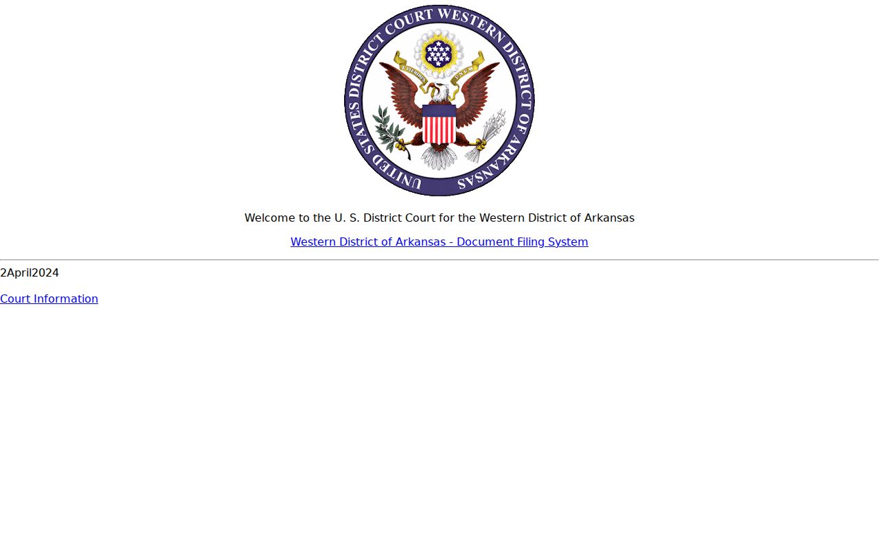 Western District CM ECF source for Marion County federal court records