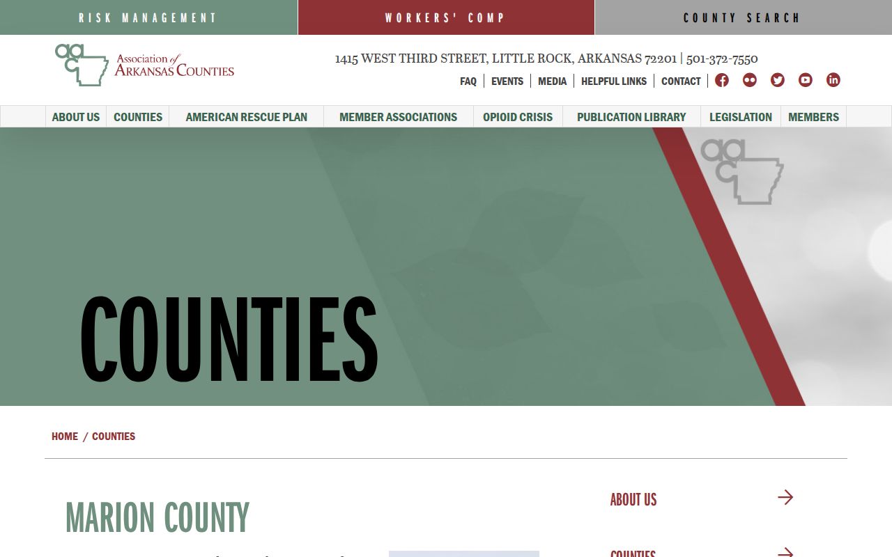 Marion County profile and courthouse context for court docket records